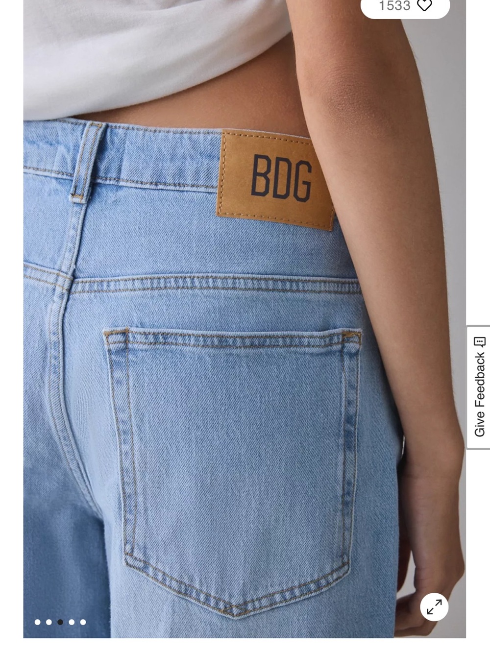 BDG Straight Leg Light Blue Jeans (purchased from urban outfitters)